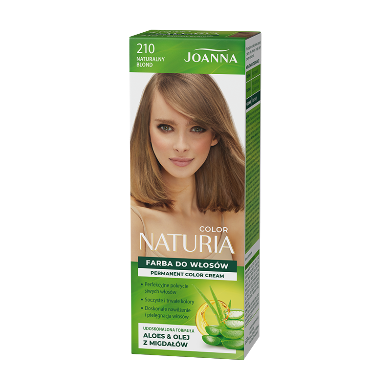 Farba do włosów Joanna Naturia Color w odcieniu nr 210 naturalny blond