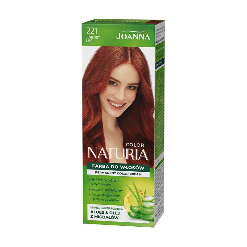 Farba do włosów Joanna Naturia Color w odcieniu nr 221 jesienny liść