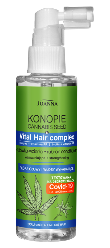 Odżywka-wcierka wzmacniająca do włosów wypadających Joanna Konopie