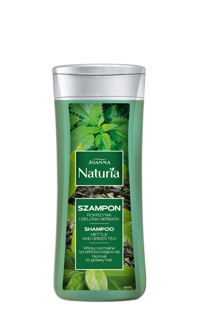 Szampon do włosów z pokrzywą i zieloną herbatą Joanna Naturia 200 ml