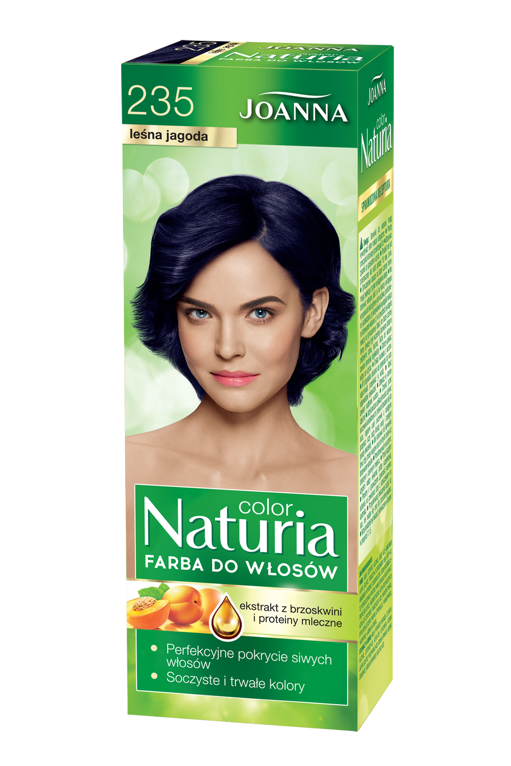 Farba do włosów Joanna Naturia Color w odcieniu nr 235 leśna jagoda