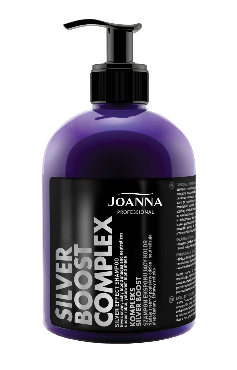 Joanna Professional Silver Boost Complex szampon