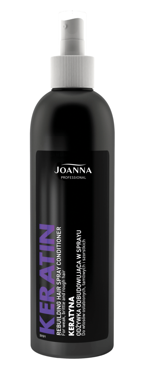 Odbudowująca odżywka w sprayu do włosów keratyna Joanna Professional