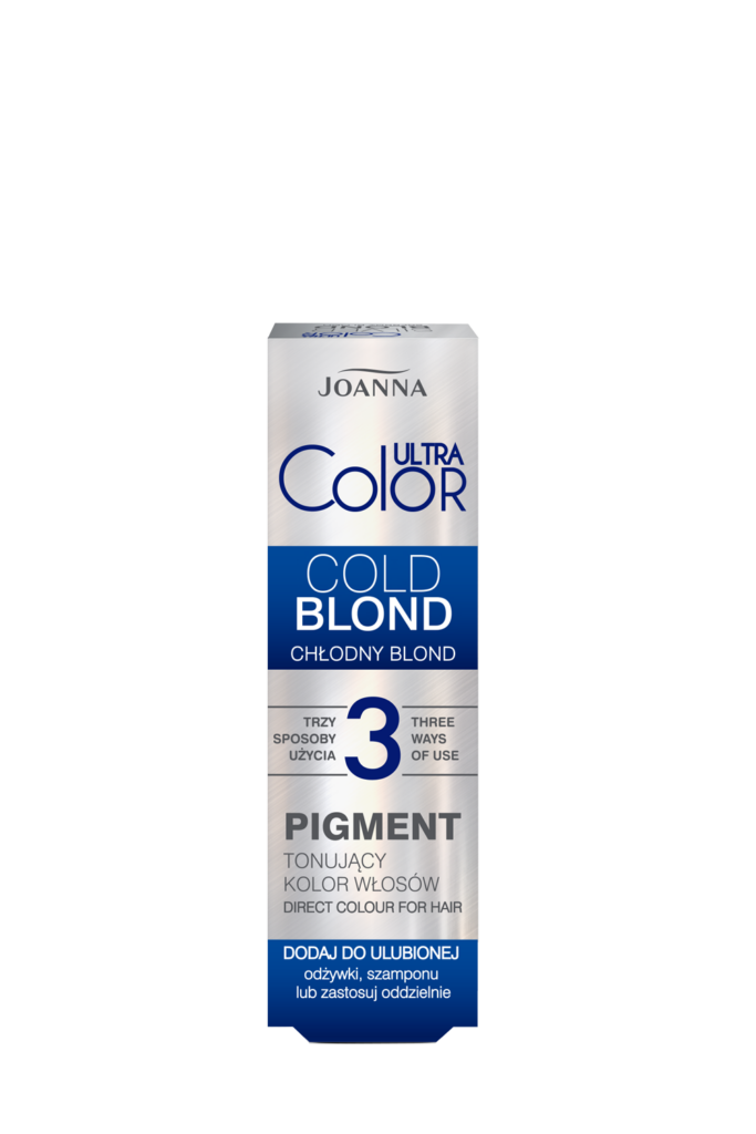 Pigment tonujący do włosów Joanna Ultra Color chłodny blond