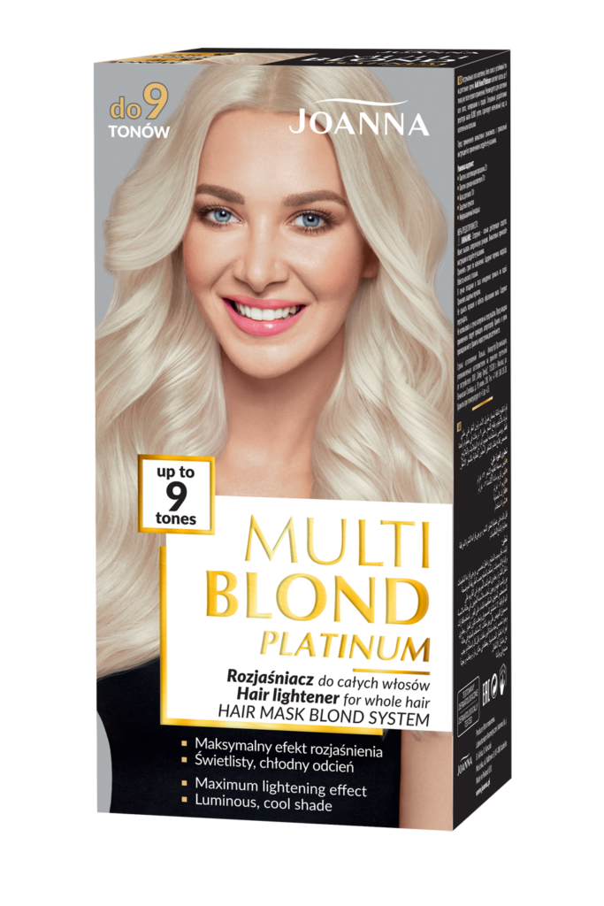 Rozjaśniacz do włosów Joanna Multi Blond Platinum